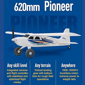 Arrows Pioneer 620mm with gyro RTF