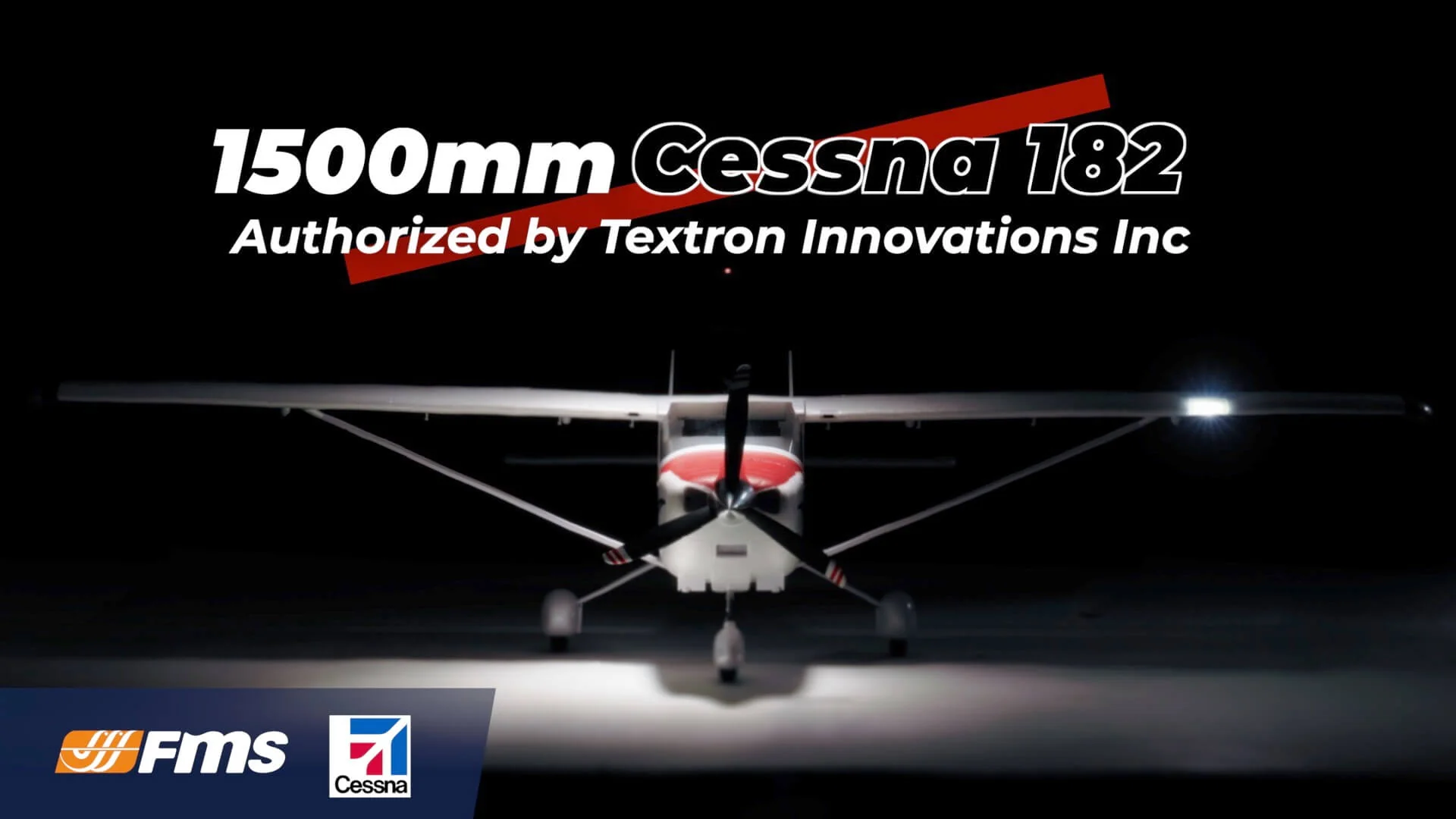 FMS Cessna 182 1500MM PNP RED Officially licensed - Image 3
