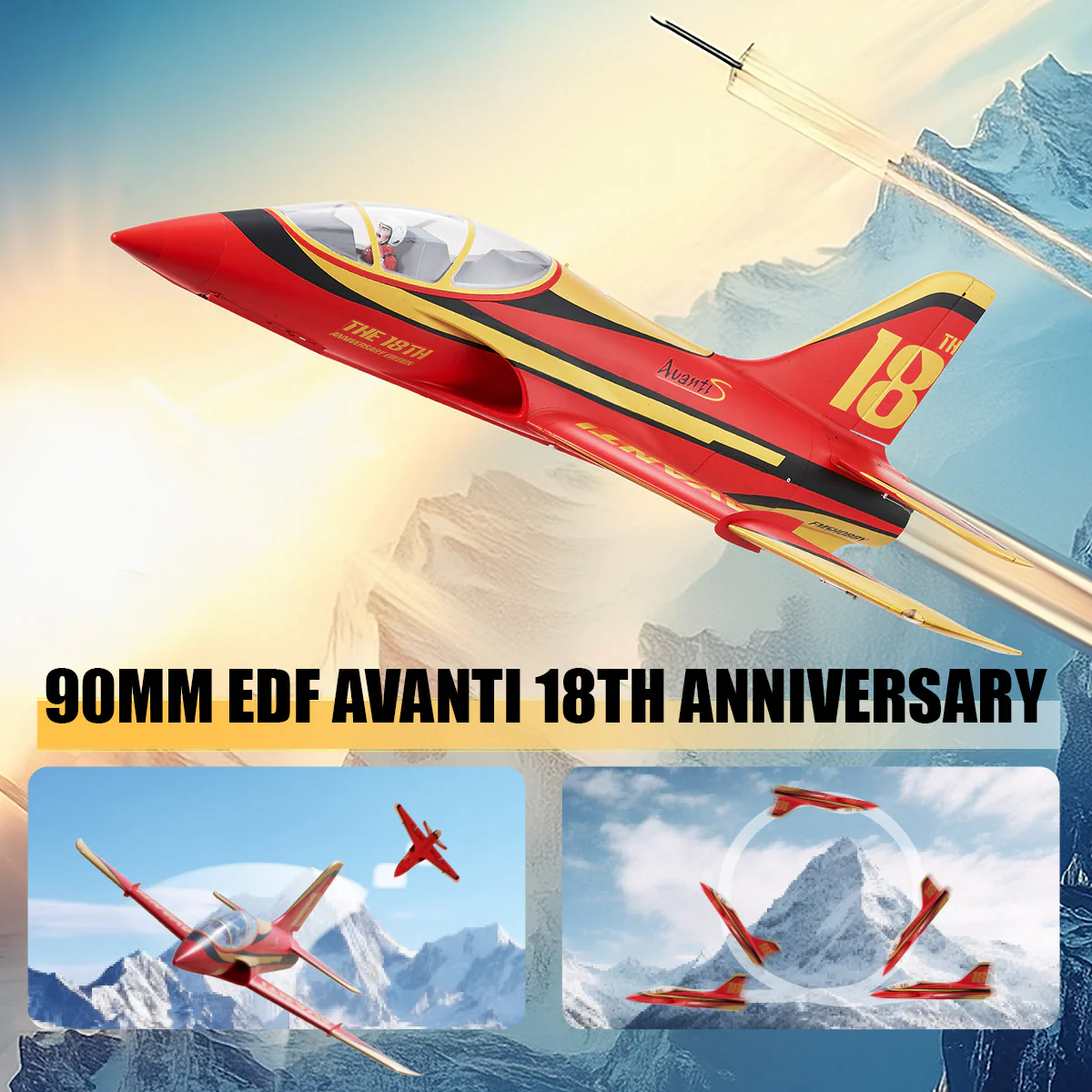 FMS AvantiS 90MM 18th Anniversary Edition PNP - Image 12