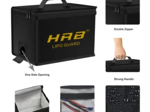 HRB Lipo Battery Bag safe Guard Small