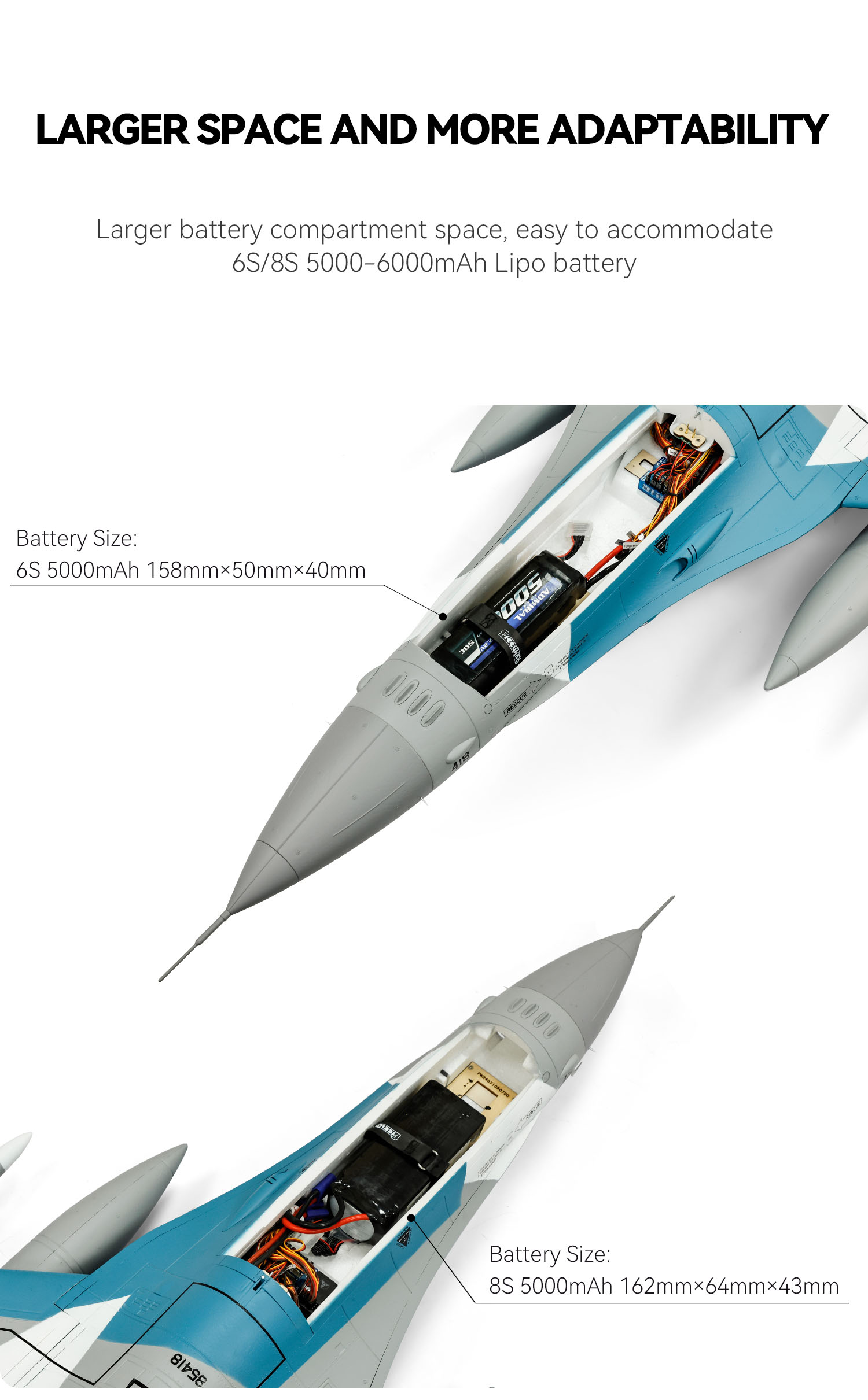 Freewing F-16 90mm 6S Jet PNP V2 High Performance (Aggressors Camo) - Image 14