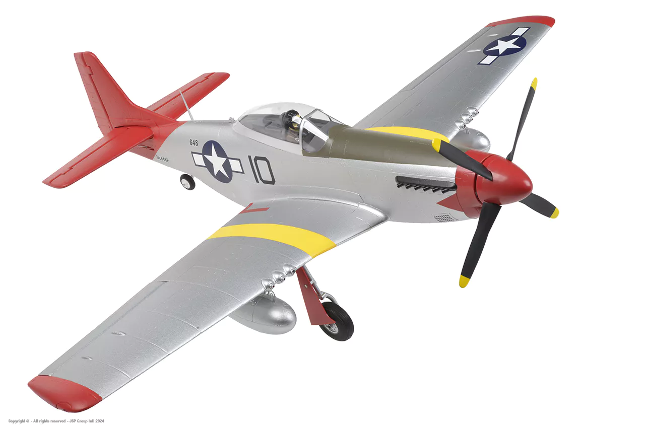 Arrows P-51D Mustang 850MM dengan Vector Gyro PNP - Image 12