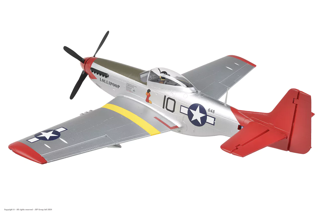 Arrows P-51D Mustang 850MM dengan Vector Gyro PNP - Image 13