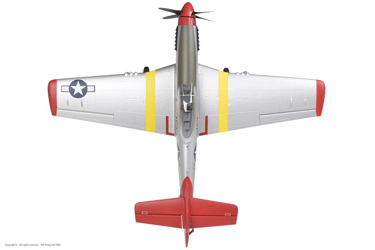 Arrows P-51D Mustang 850MM dengan Vector Gyro PNP - Image 19