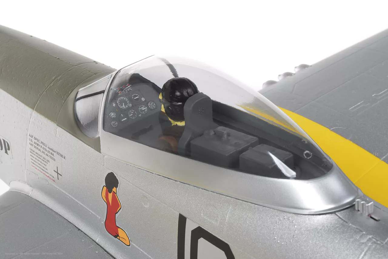 Arrows P-51D Mustang 850MM dengan Vector Gyro PNP - Image 22