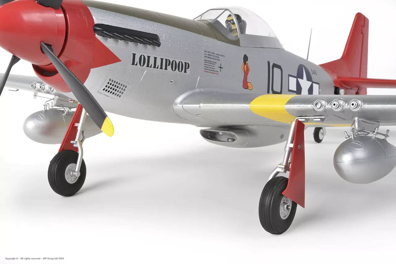 Arrows P-51D Mustang 850MM dengan Vector Gyro PNP - Image 23