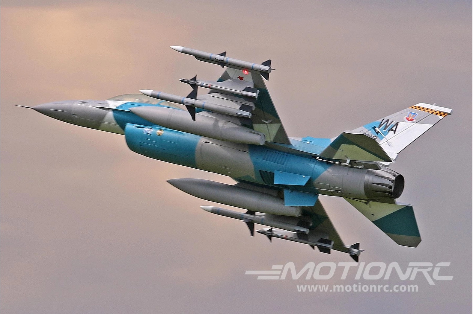 Freewing F-16 90mm 6S Jet PNP V2 High Performance (Aggressors Camo)