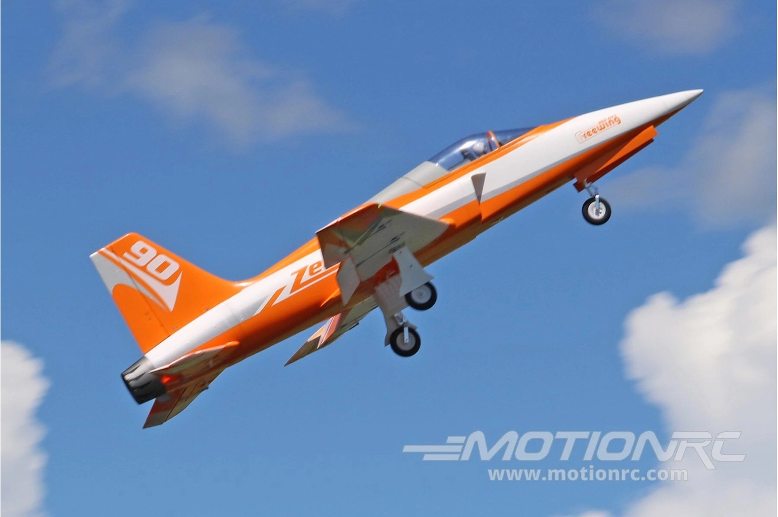 Freewing Zeus 90MM 6S EDF Sport Jet Orange - Image 4