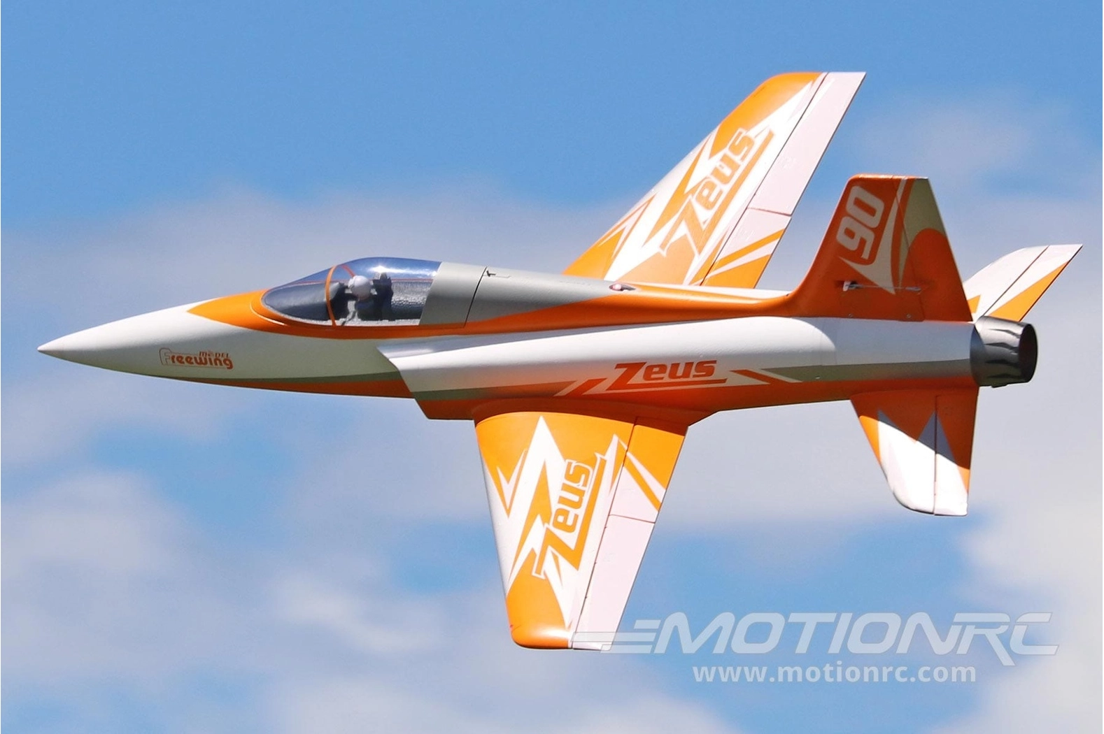 Freewing Zeus 90MM 6S EDF Sport Jet Orange