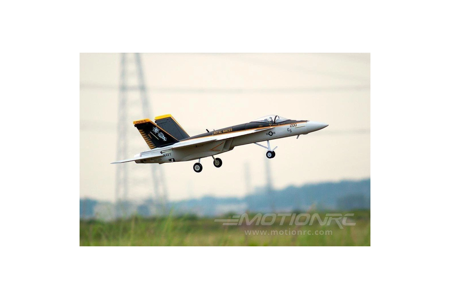 Freewing F/A-18E 4S 64mm EDF Jet Royal Maces PNP - Image 9