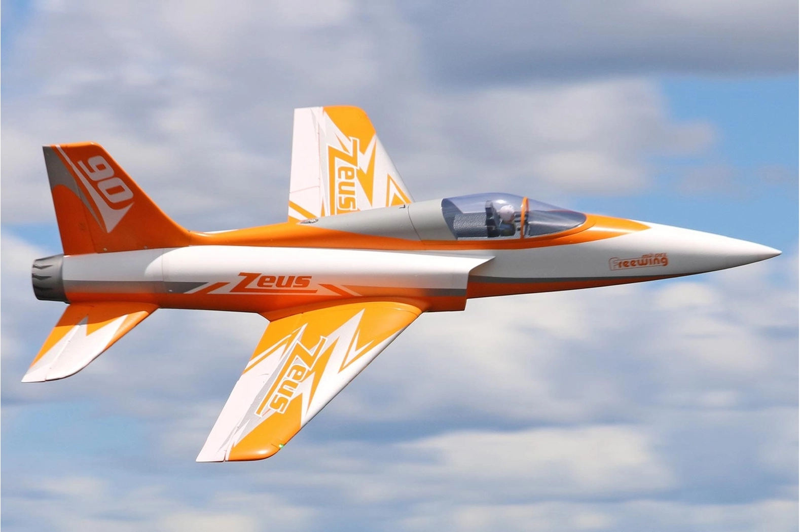 Freewing Zeus 90MM 6S EDF Sport Jet Orange - Image 9