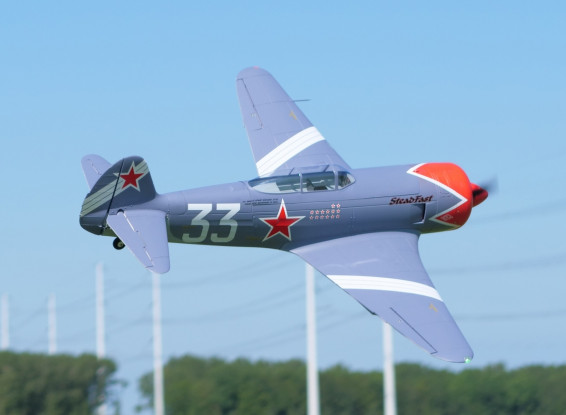 Yak-11 Steadfast Single-Seat Racer 1450MM 6S PNP - Image 3