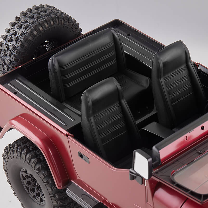 FMS Mashigan V2 Scaler 1/10 (aka Wrangler) Crawler RTS – Red - Image 2