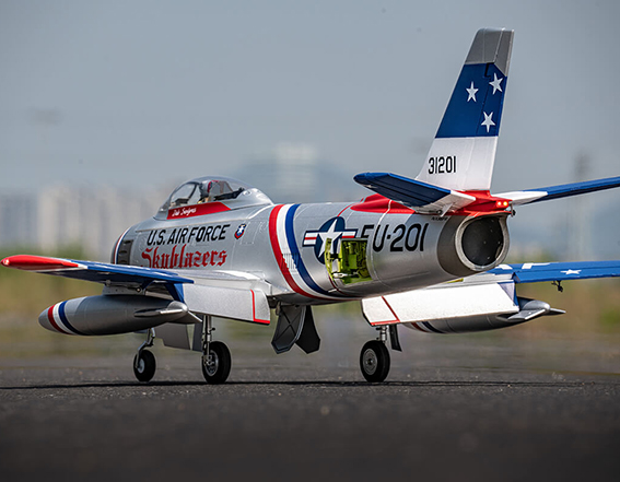 FMS F-86 Skyblazer 80MM PNP - Blue