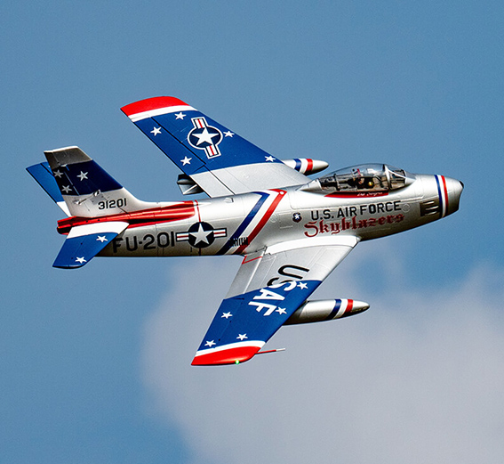 FMS F-86 Skyblazer 80MM PNP - Blue - Image 6
