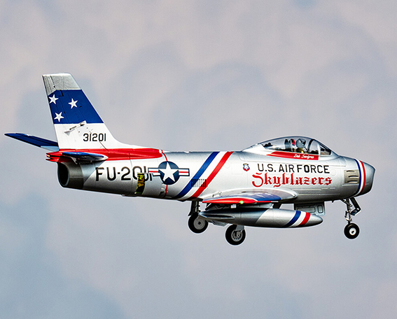 FMS F-86 Skyblazer 80MM PNP - Blue - Image 7