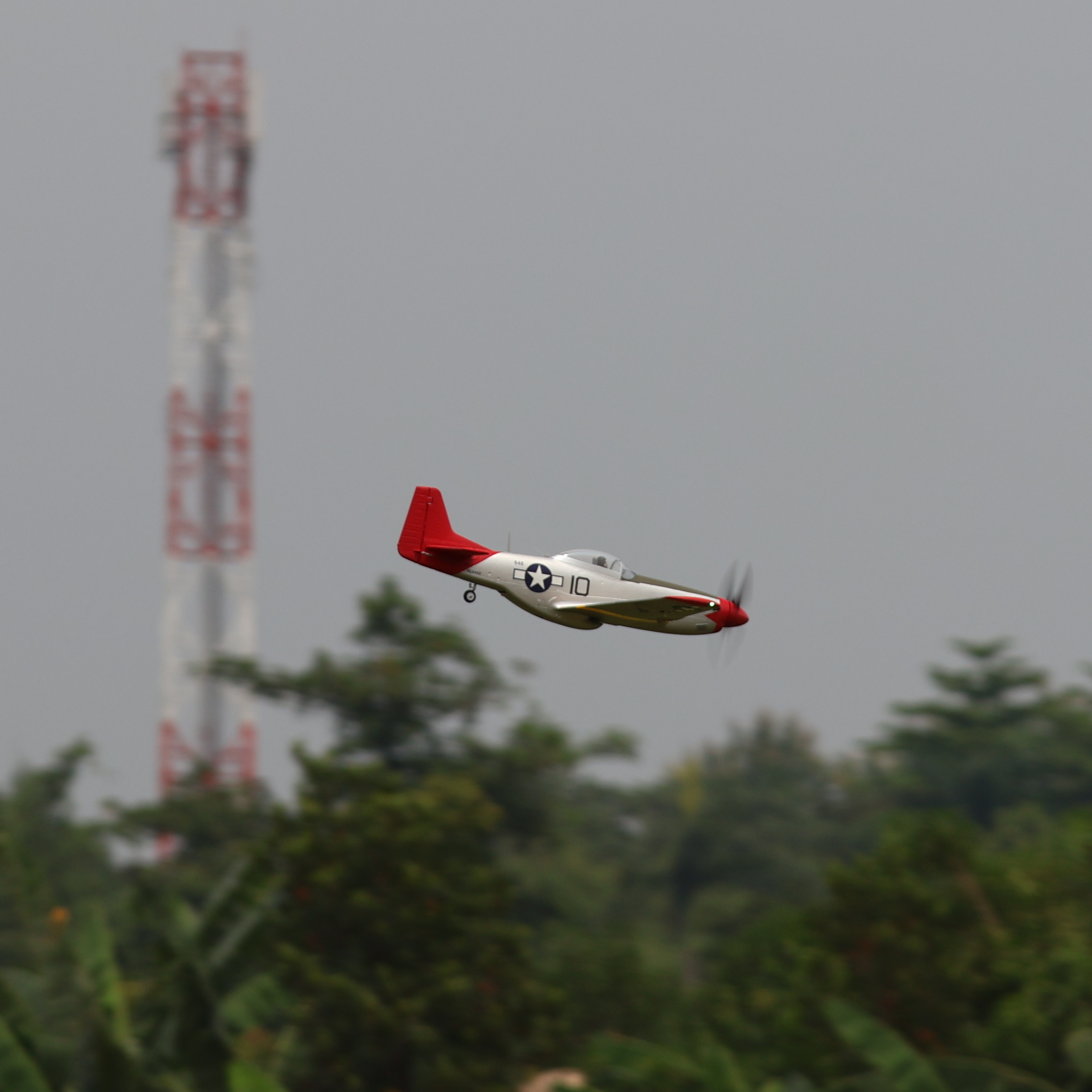 Arrows P-51D Mustang 850MM dengan Vector Gyro PNP - Image 25