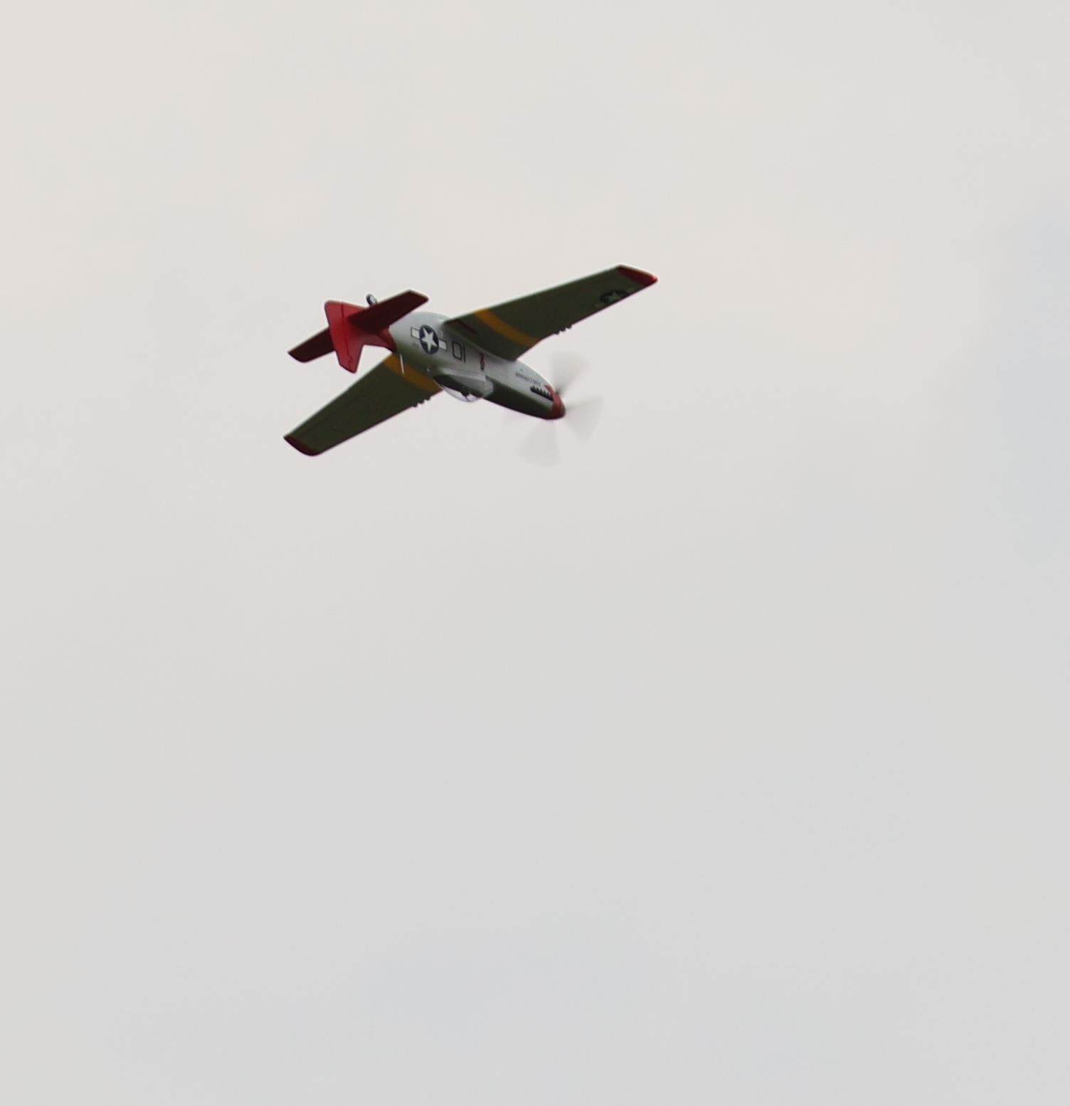 Arrows P-51D Mustang 850MM dengan Vector Gyro PNP - Image 6