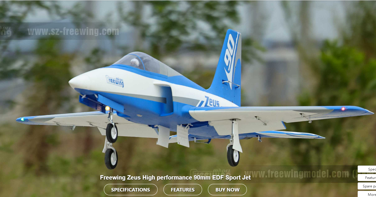 Freewing Zeus 90MM 6S EDF Sport Jet Orange - Image 10