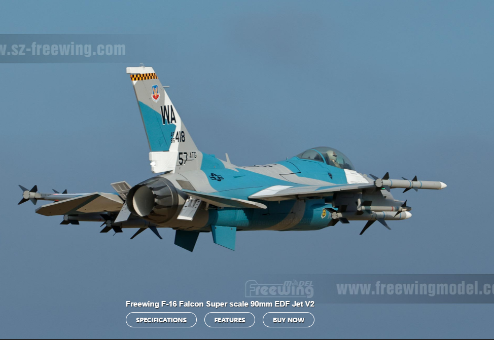 Freewing F-16 90mm 6S Jet PNP V2 High Performance (Aggressors Camo) - Image 6