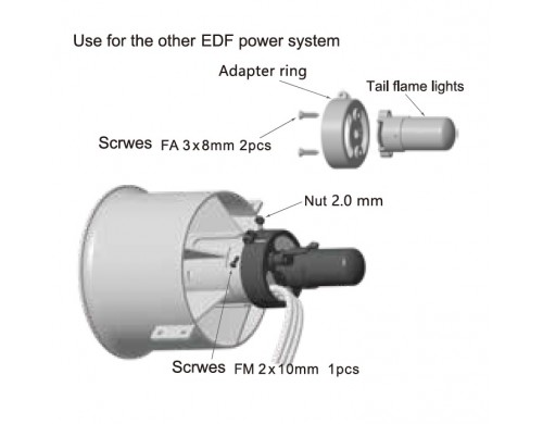 Afterburner LED for EDF Jet 64-90MM - Image 9