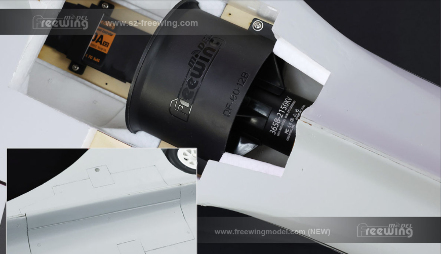 Freewing AvantiS 80MM v2 Yellow PNP - Image 13