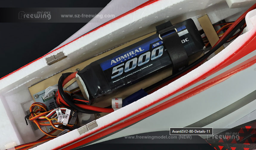 Freewing AvantiS 80MM v2 Yellow PNP - Image 10