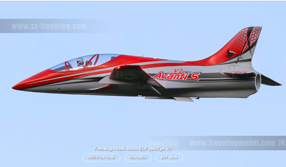Freewing AvantiS 80MM v2 Yellow PNP - Image 9