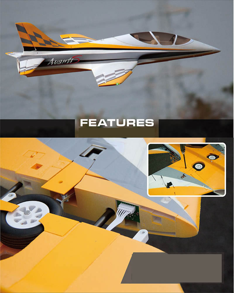 Freewing AvantiS 80MM v2 Yellow PNP - Image 7