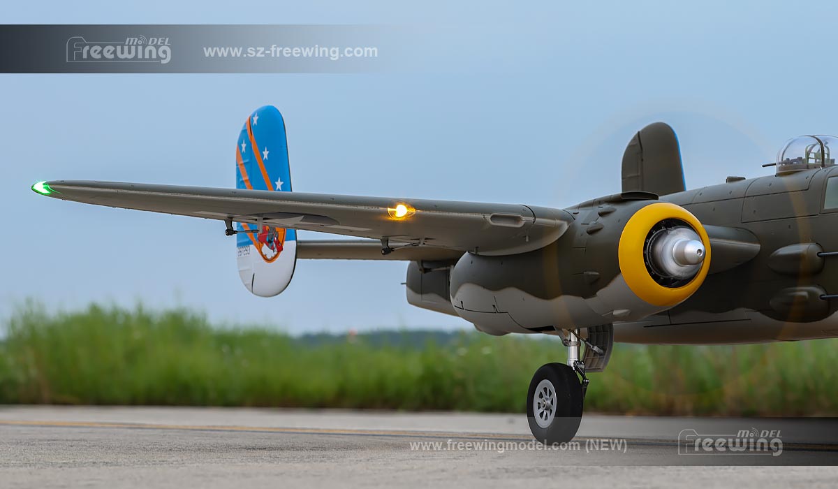 Freewing Flightline B-25J Michell Bomber 1600mm PNP - Image 7