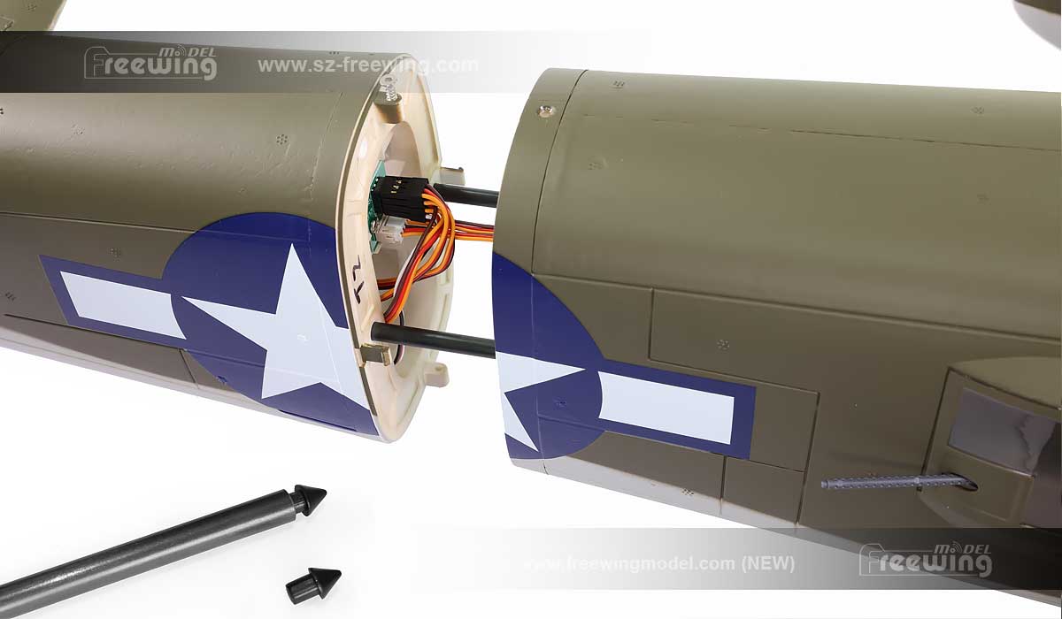 Freewing Flightline B-25J Michell Bomber 1600mm PNP - Image 12