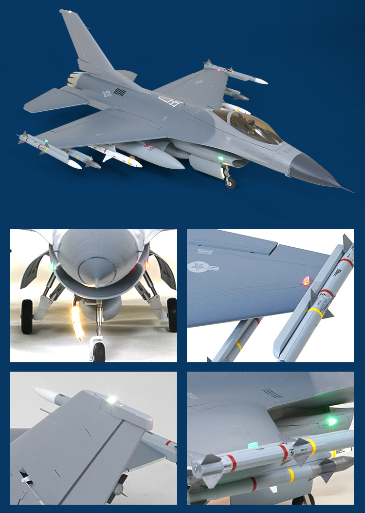 FMS F-16C Fighting Falcon 80MM PNP - Image 11