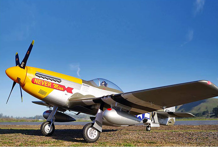 FMS P-51D Mustang 1500MM Never Miss Warbird PNP - Image 17