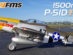 FMS P-51D Mustang 1500MM Never Miss Warbird PNP