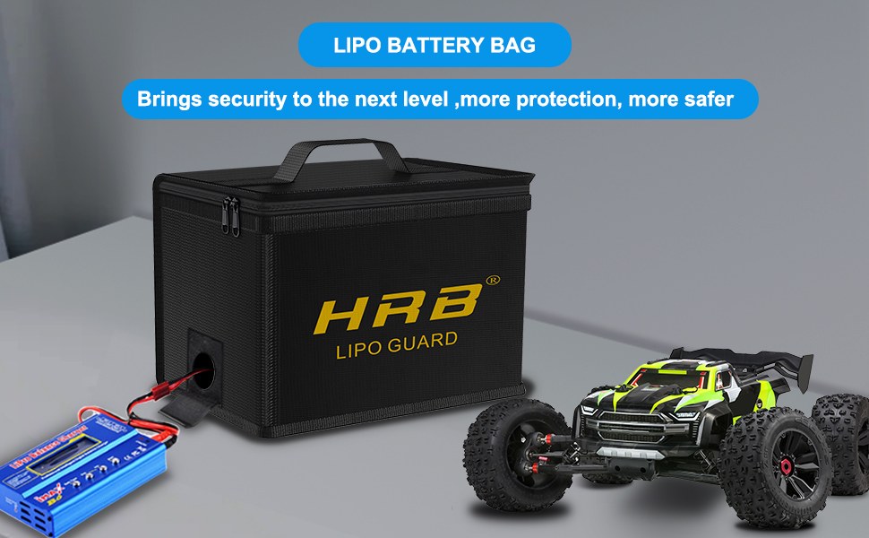 HRB Lipo Battery Bag safe Guard Big - Image 2