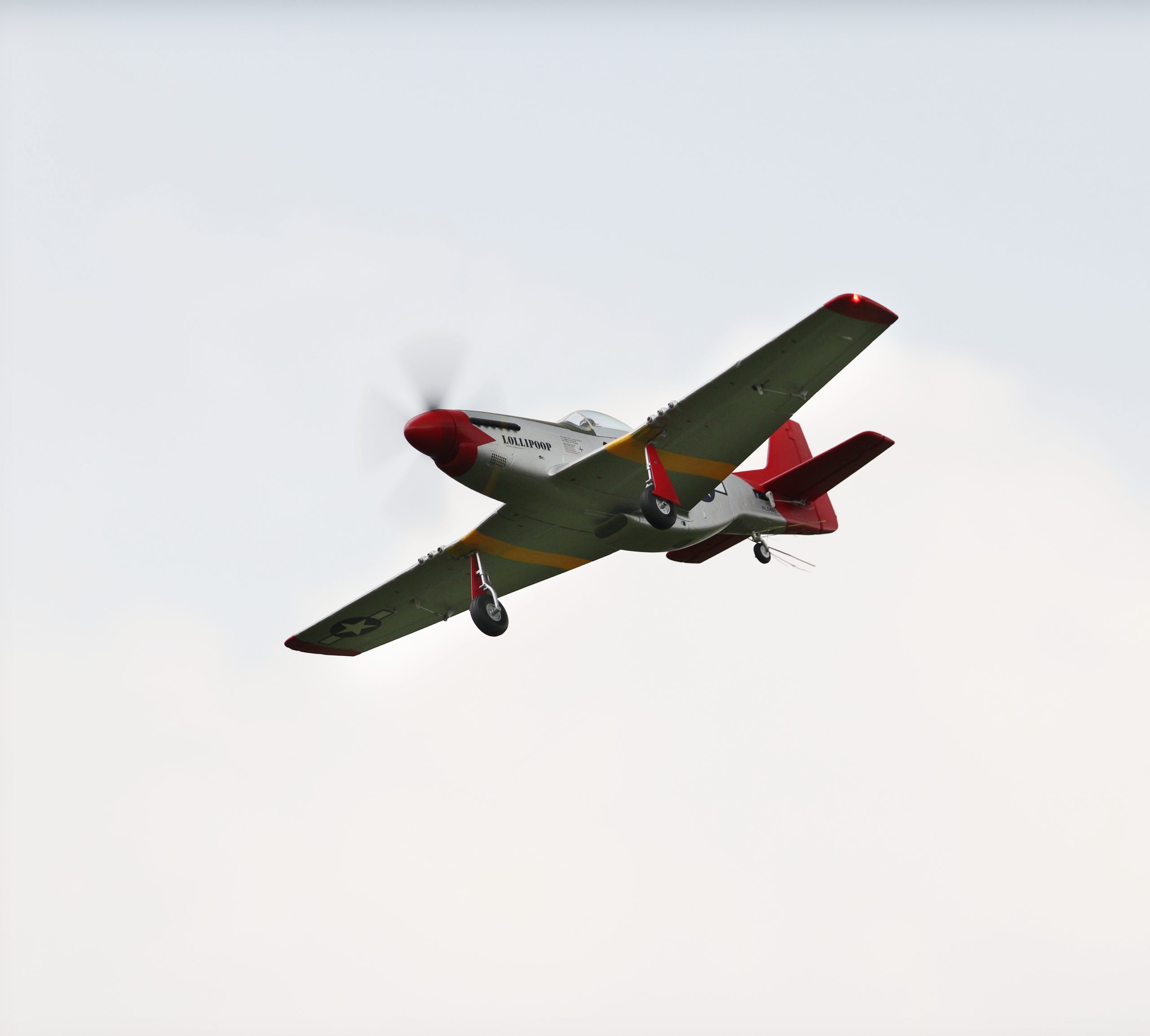 Arrows P-51D Mustang 850MM dengan Vector Gyro PNP - Image 2