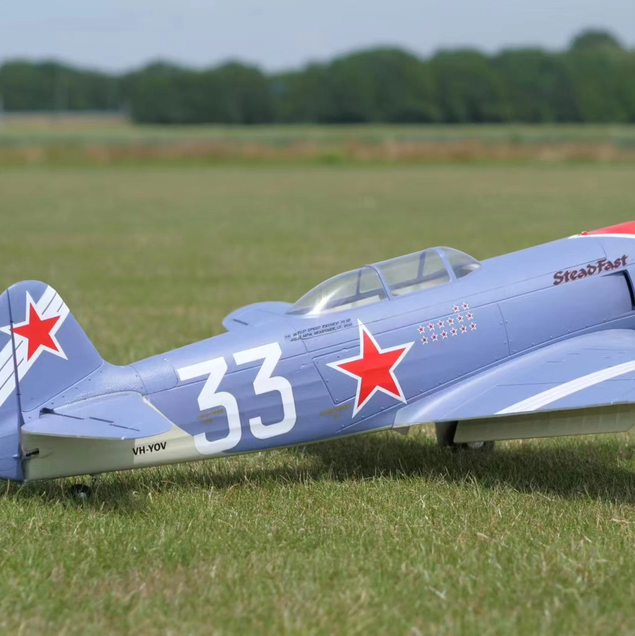 Yak-11 Steadfast Single-Seat Racer 1450MM 6S PNP - Image 13